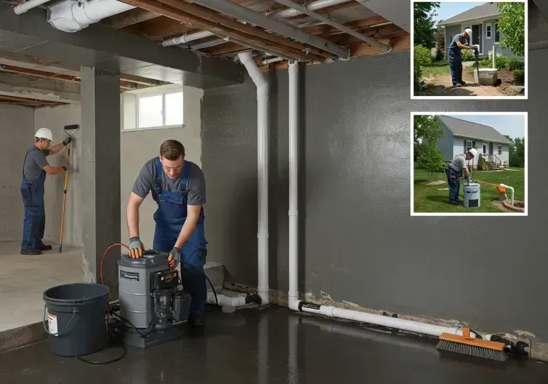 Basement Waterproofing and Flood Prevention process in Middleton, ID